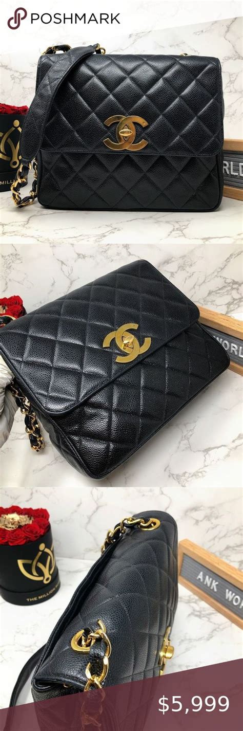 chanel classic flap 25cm caviar